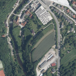 Luftbild: Kampbad Zwettl