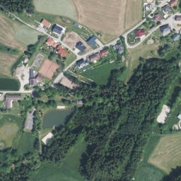 Luftbild: Badeplatz bei St. Johann am Wimberg