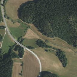 Luftbild: Höhenlage bei Lohn