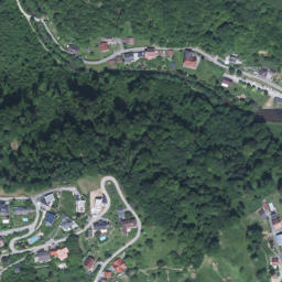 Luftbild: Bad Mühllacken Waldbad