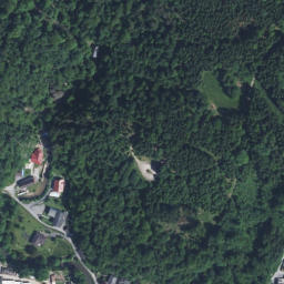 Luftbild: Wasserfall bei Au