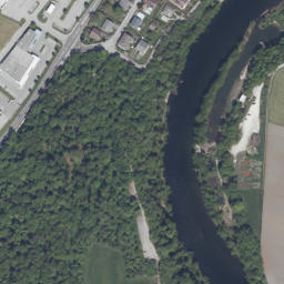 Luftbild: Naturbad Allhartsberg