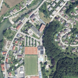 Luftbild: Allwetterbad Scheibbs