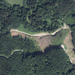 Luftbild: Wasserfall bei Ginning