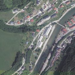 Luftbild: Wasserfall bei Reichraming