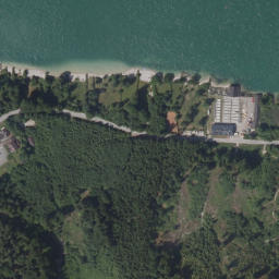 Luftbild: Öffentlicher Badeplatz Land OÖ
