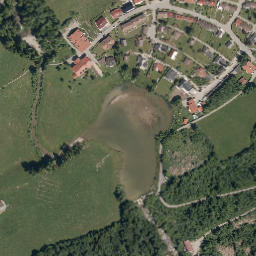Luftbild: Eibele-Wasserfälle