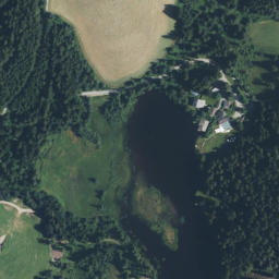 Luftbild: Waldbad Gieringer Weiher