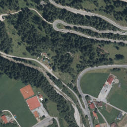 Luftbild: Höhenlage bei Weißenbach am Lech