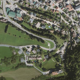 Luftbild: Wasserfall bei Schladming