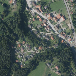 Luftbild: Wasserfall bei Kirchdorf