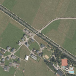 Luftbild: Waldbad Schoppernau