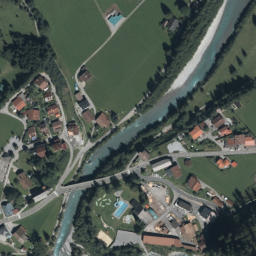 Luftbild: Freibad Häselgehr