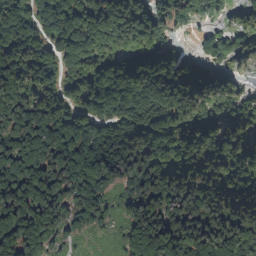 Luftbild: Wasserfall bei Alpendorf