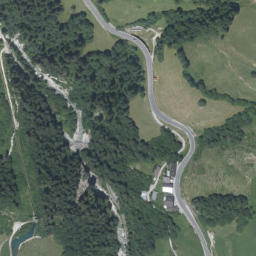 Luftbild: Wasserfall bei Schied
