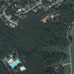 Luftbild: Waldschwimmbad Haiming