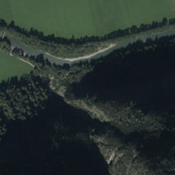 Luftbild: Hägerauer Wasserfall