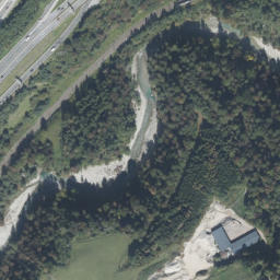 Luftbild: Sillschlucht