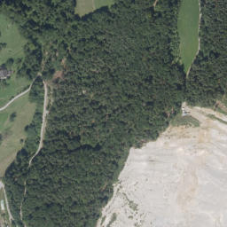 Luftbild: Wasserfall bei Friesach