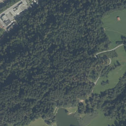 Luftbild: Tramser Badeweiher
