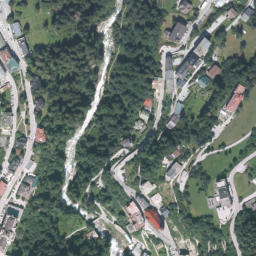 Luftbild: Wasserfall bei Bad Gastein