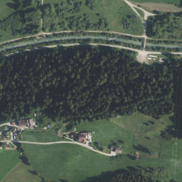 Luftbild: Badeplatz bei Höf