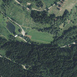 Luftbild: Badeteich Micheldorf