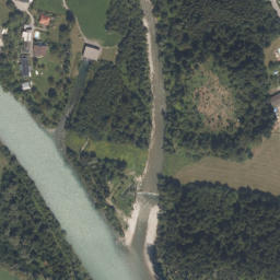 Luftbild: Lieser - Drau Wasserfall