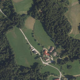 Luftbild: Wasserfall bei Fresach