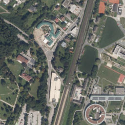 Luftbild: Kurpark