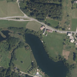 Luftbild: Freibad Aichwaldsee